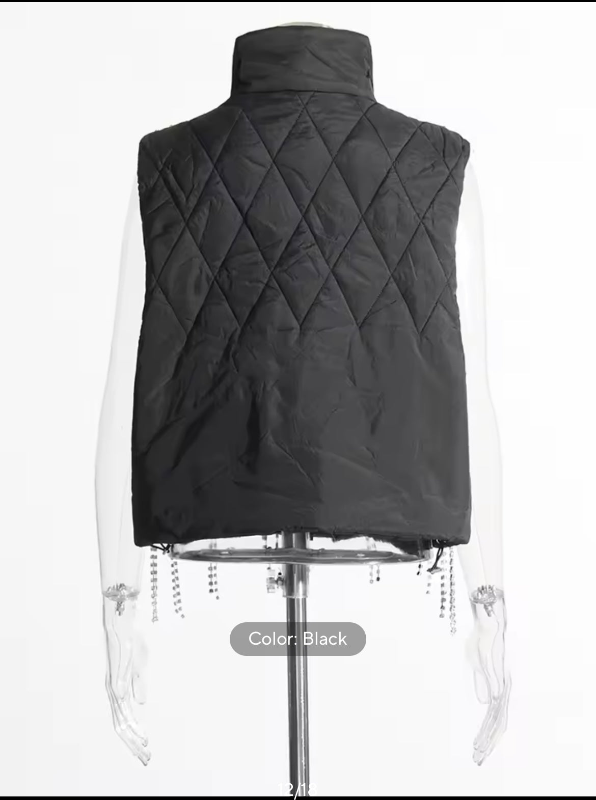 “Saddity” Puffer Vest