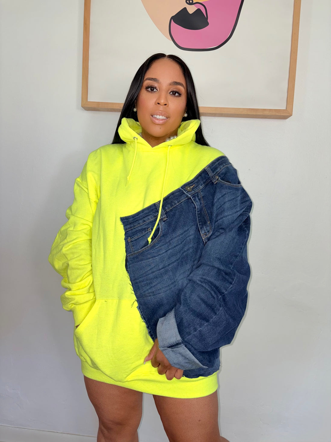 Confuzion Hoodie Sweatshirt/Dress