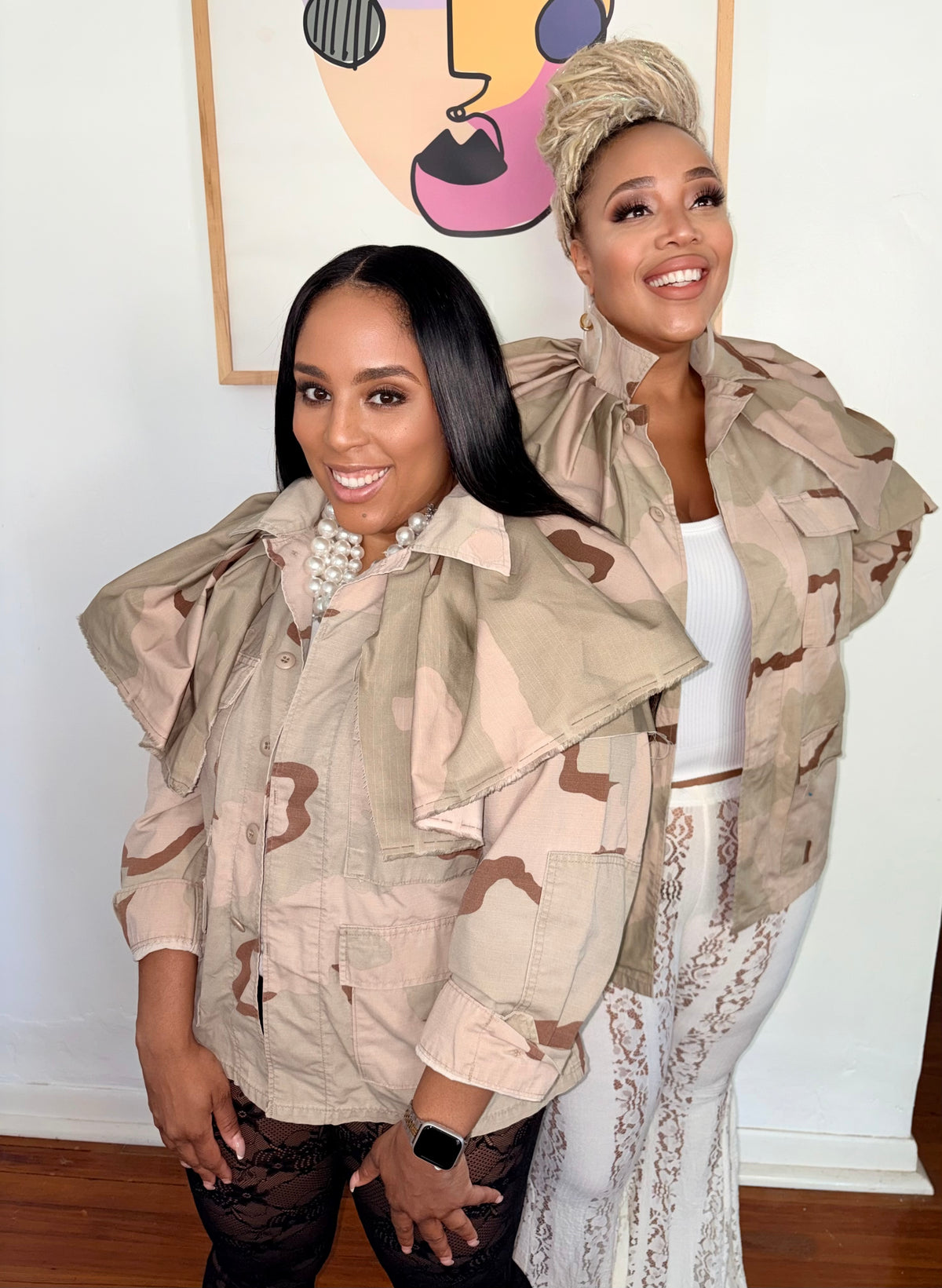 Couture War Camo Jacket