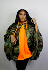 “War Ready” Camo Poncho