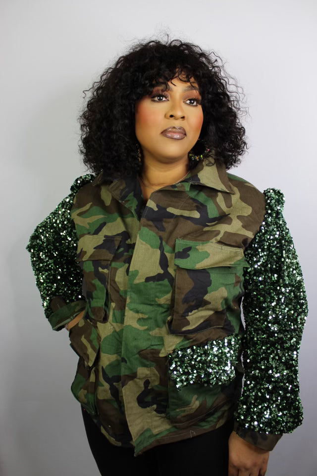 “More Couture” Camo Jacket