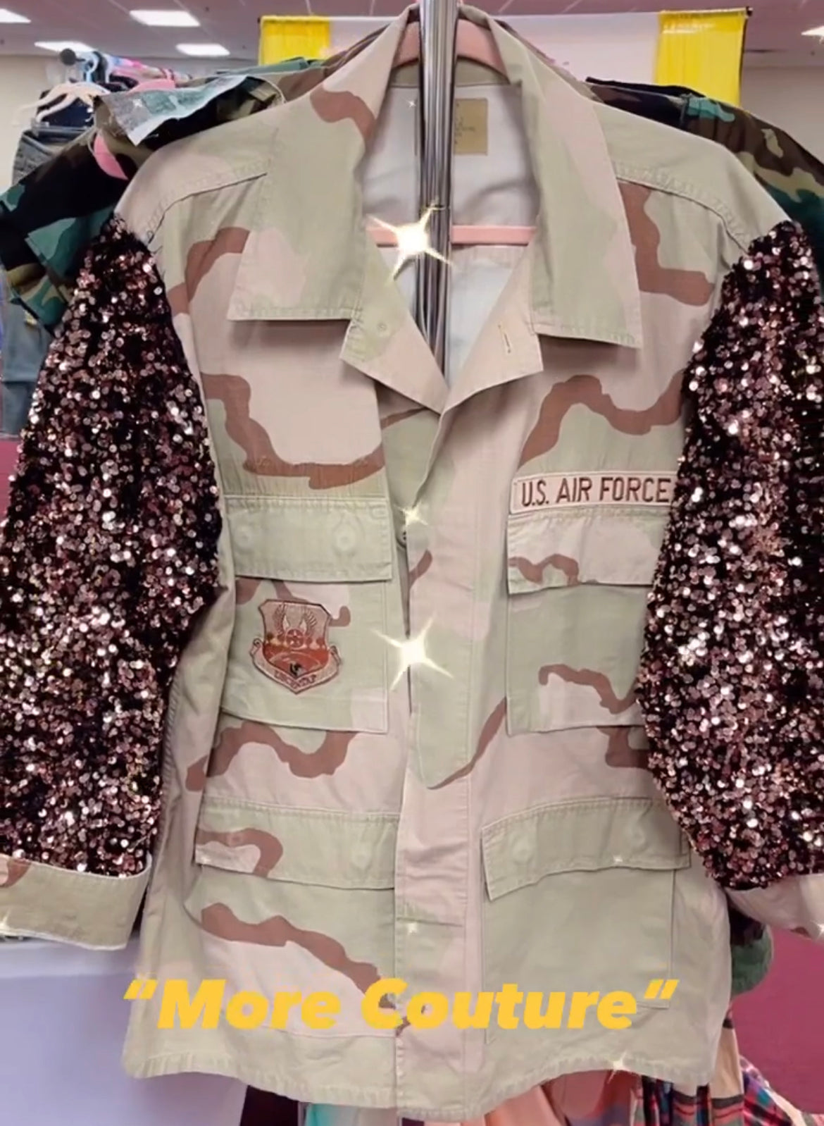 “More Couture” Camo Jacket